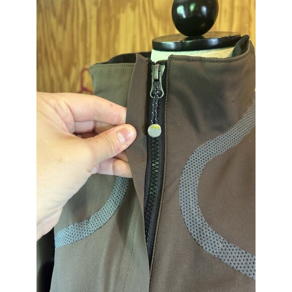 Mountain Hardwear Jacket Womens L Brown Full Zip Conduit Softshell Outdoors - Picture 7 of 16